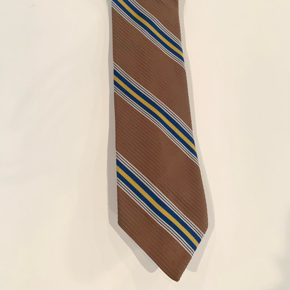 Vintage Tie | Made in France | Tan Men’s Tie